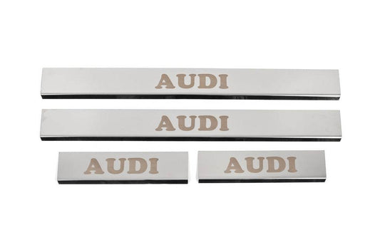 Door sills (4 pieces, Carmos) for Audi A4 B6 2000-2004 - Reelken Auto