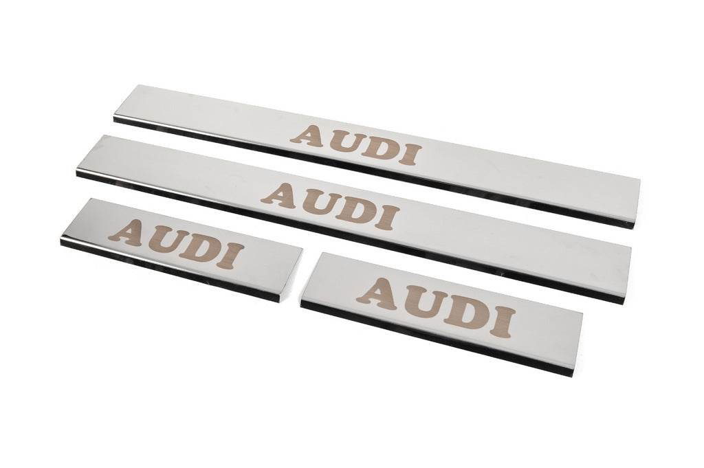 Door sills (4 pieces, Carmos) for Audi A4 B6 2000-2004 - Reelken Auto