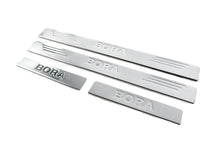 Door Sill Protectors OmsaLine (4 pcs, Stainless Steel) for Volkswagen Bora 1998-2004 - image 2