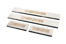 Door Sill Protectors V-2 (4 pcs, Stainless Steel) for Jeep Grand Cherokee WK2 2010-2021 - image 2