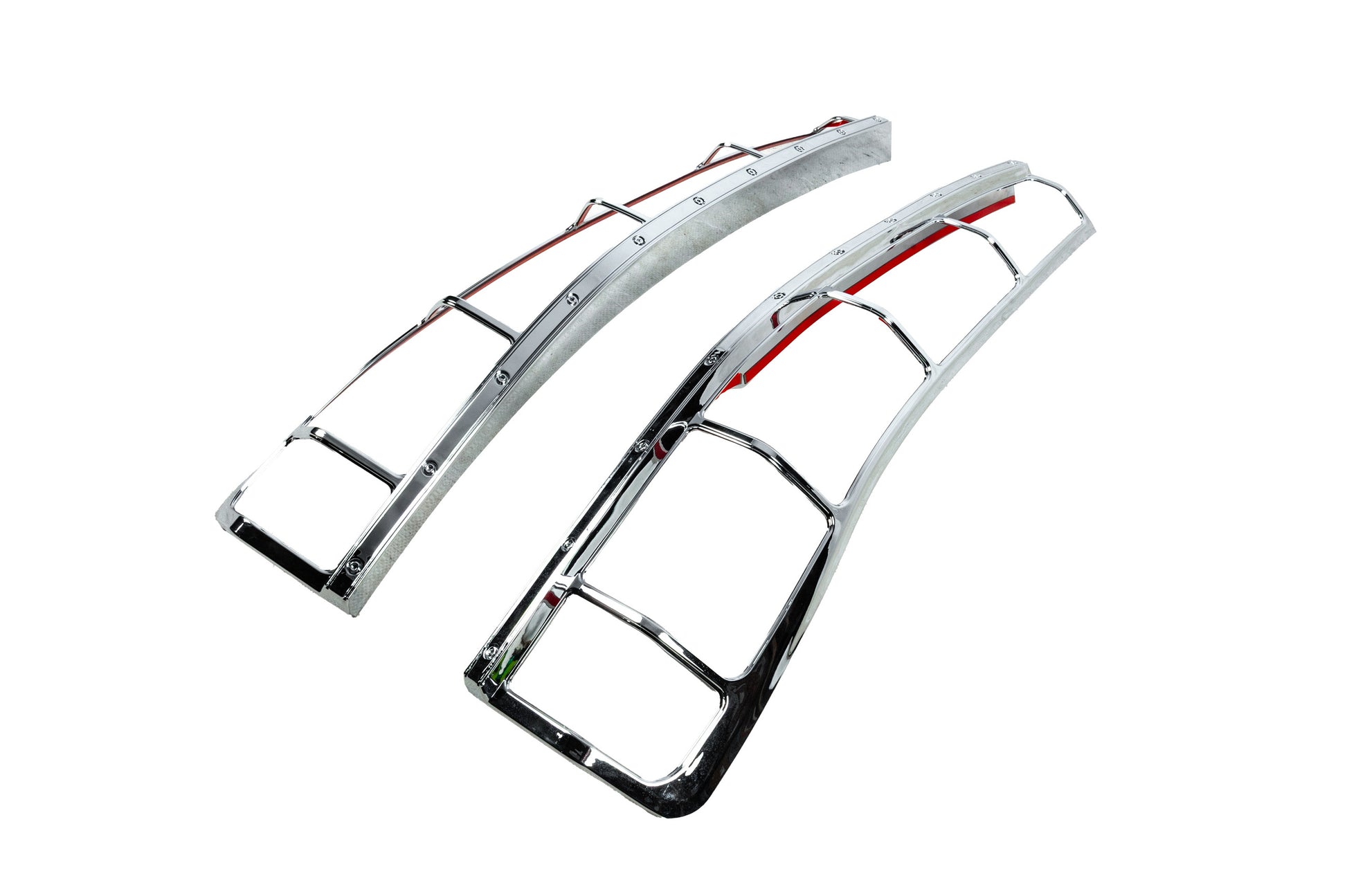 Chrome Tail Light Covers (2 pcs, plastic) for Honda CRV 2001-2006 - image 4