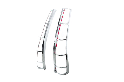 Chrome Tail Light Covers (2 pcs, plastic) for Honda CRV 2001-2006 - image 8