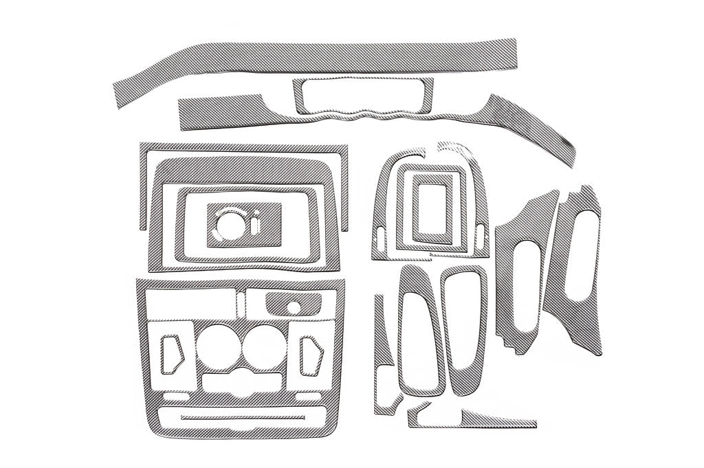 Dashboard Trim Covers (Meric, Full Set) for Mercedes Vito W639 2004-2014 - image 4