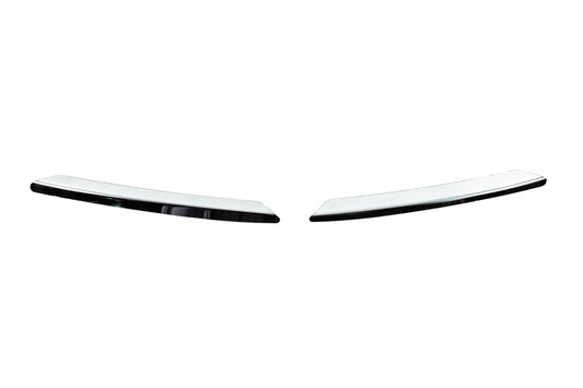 Stainless steel front bumper protectors (2009-2013, 2 pcs) for Skoda Yeti 2009-2017 - image 2