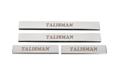 Door Sill Covers (4 pcs, Stainless Steel) for Renault Talisman 2015-2022 - image 1