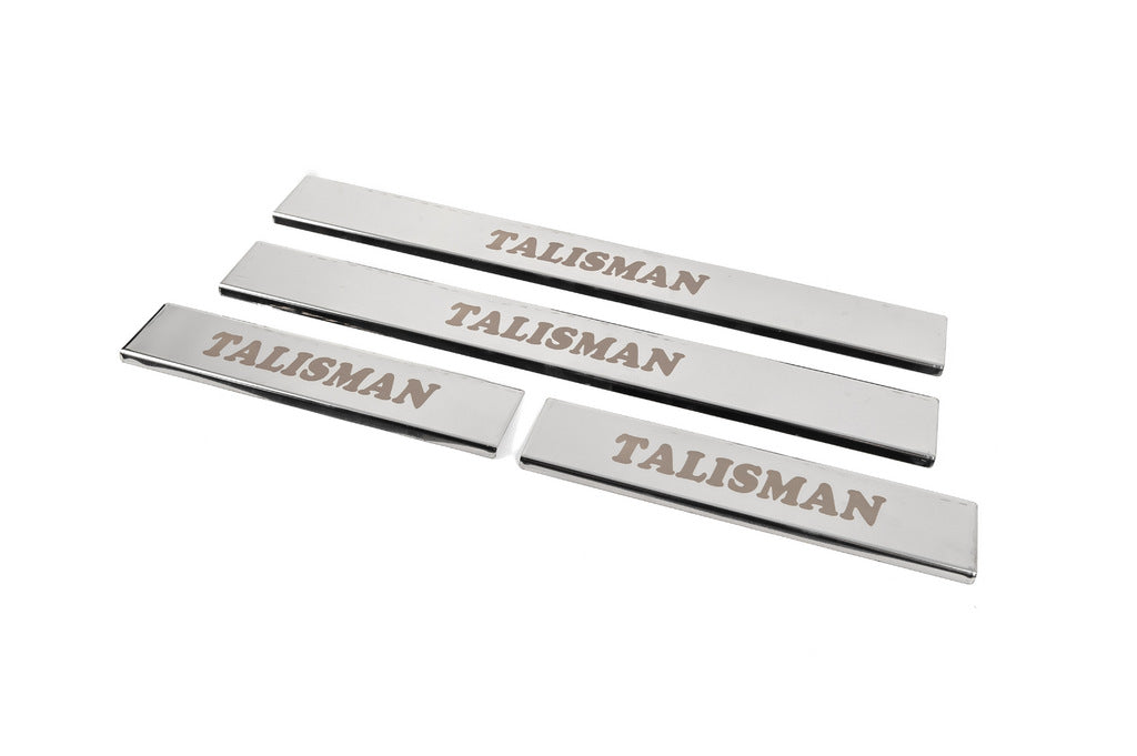 Door Sill Covers (4 pcs, Stainless Steel) for Renault Talisman 2015-2022 - image 2