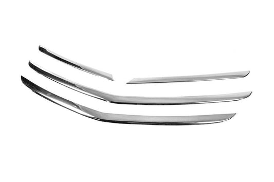 Grille trims (2014-2017, stainless steel) for Opel Insignia 2008-2017 - Reelken Auto