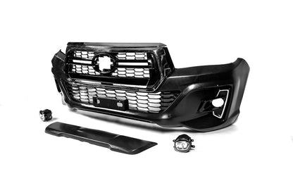 Front bumper Rocco (for 2015-2020) for Toyota Hilux 2015- - image 6