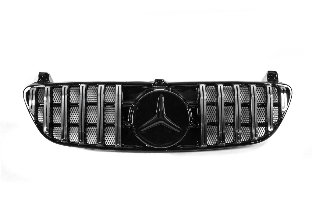 Front grille 2004-2010. GT Panamericana Chrome Eco for Mercedes Vito W639 2004-2014 - image 3