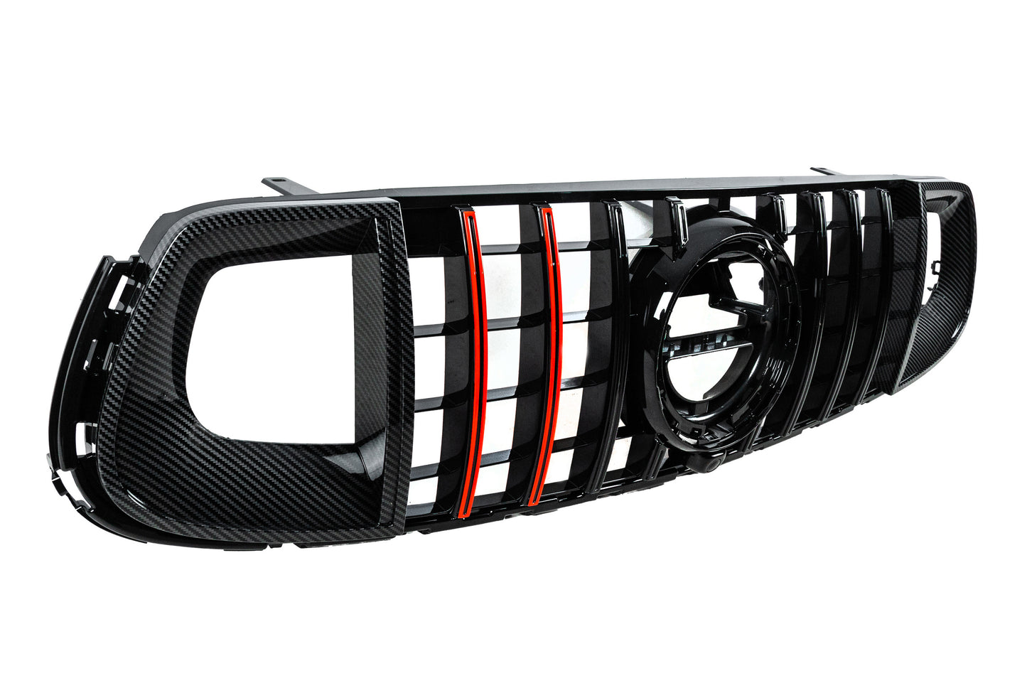 Front Grille GT Panamericana GT-R (for GLC 43 AMG/GLC 63 AMG/AMG-Line 2019-2022) for Mercedes GLC coupe C253 2016-2023 - image 6