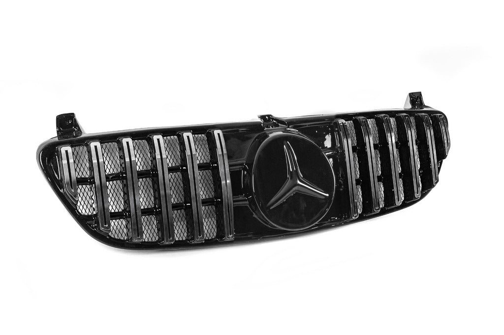 Front grille 2004-2010. GT Panamericana Chrome Eco for Mercedes Vito W639 2004-2014 - image 5