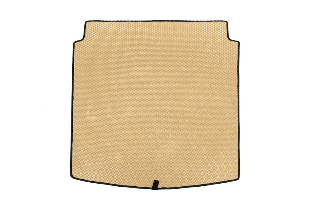 Trunk Mat Sedan (EVA, Beige) for Audi A4 B8 2007-2015 - image 1