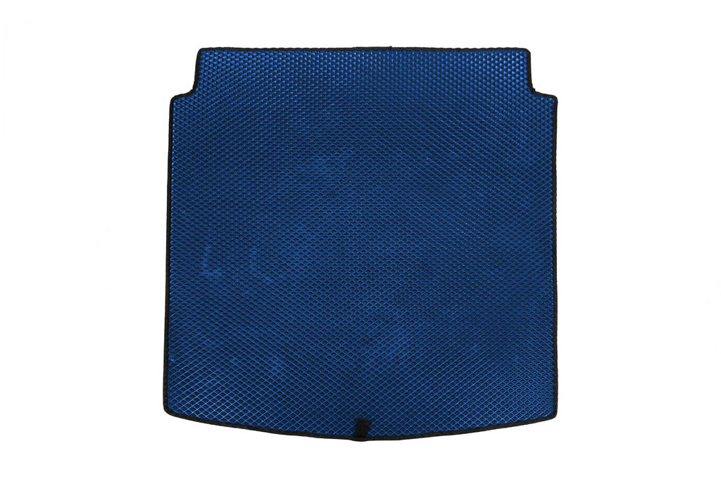 Trunk Mat Sedan (EVA, Blue) for Audi A4 B8 2007-2015 - image 1