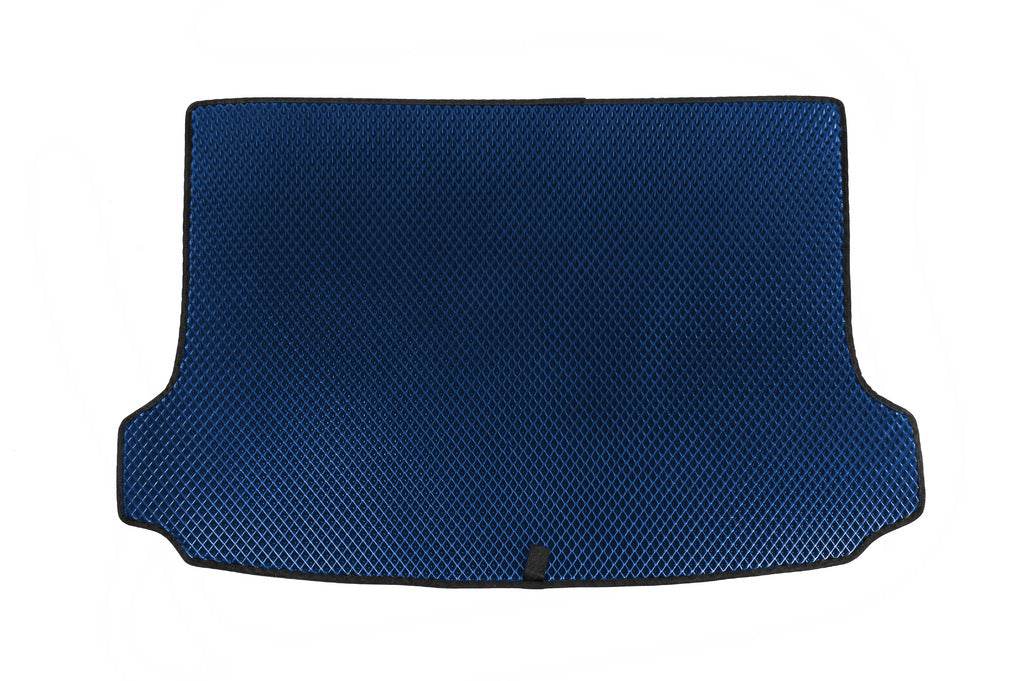 Trunk mat SW (EVA, Blue) for Peugeot 308 2007-2013 - Reelken Auto