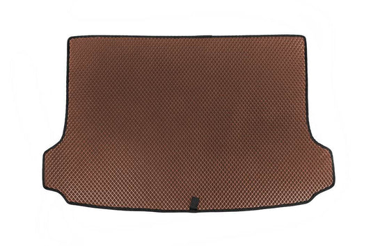 Trunk mat SW (EVA, Brown) for Peugeot 308 2007-2013 - Reelken Auto