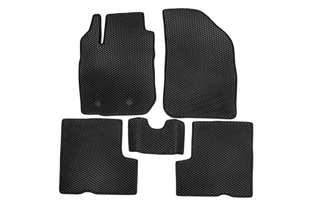 EVA mats (black) for Dacia Duster 2008-2018 - Reelken Auto