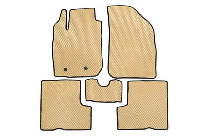 EVA mats (Beige) for Dacia Duster 2008-2018 - Reelken Auto