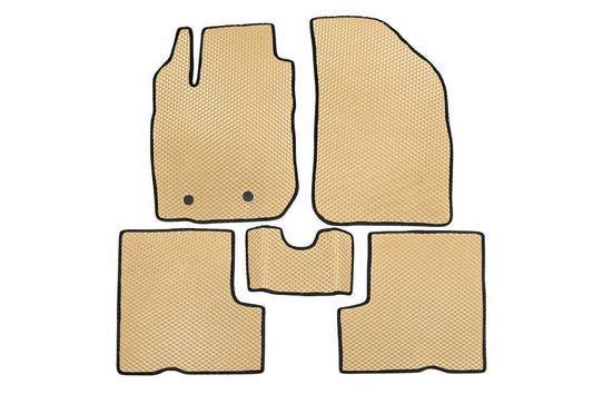 EVA mats (Beige) for Dacia Duster 2008-2018 - Reelken Auto