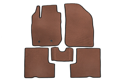 EVA Floor Mats (Brown) for Renault Duster 2008-2017 - image 1