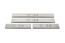Threshold pads (4 pcs., Carmos V3) for BMW 5 series E-34 1988-1995 - Reelken Auto