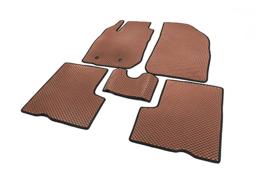 EVA mats (Brown) for Dacia Duster 2008-2018 - Reelken Auto