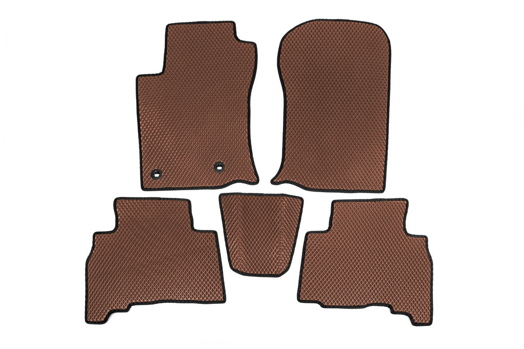 EVA Floor Mats (brick red) for Toyota Land Cruiser Prado 150 2009-2023 - image 1