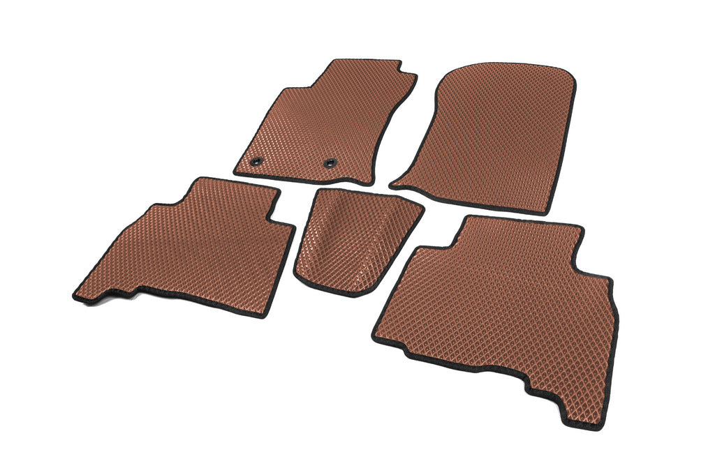 EVA Floor Mats (brick red) for Toyota Land Cruiser Prado 150 2009-2023 - image 2