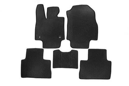 EVA floor mats, automatic transmission (black) for Toyota Rav 4 2019- - Reelken Auto