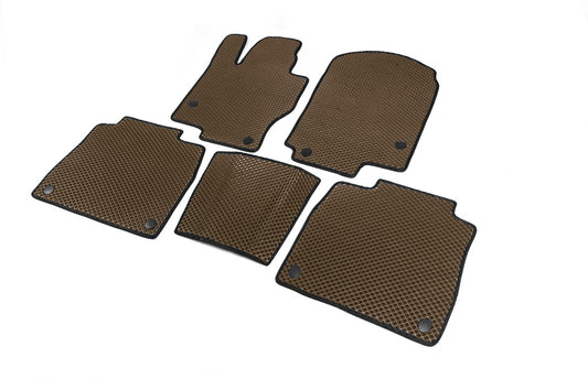 EVA Floor Mats (Brown) for Mercedes GLE W167 2018- - image 2