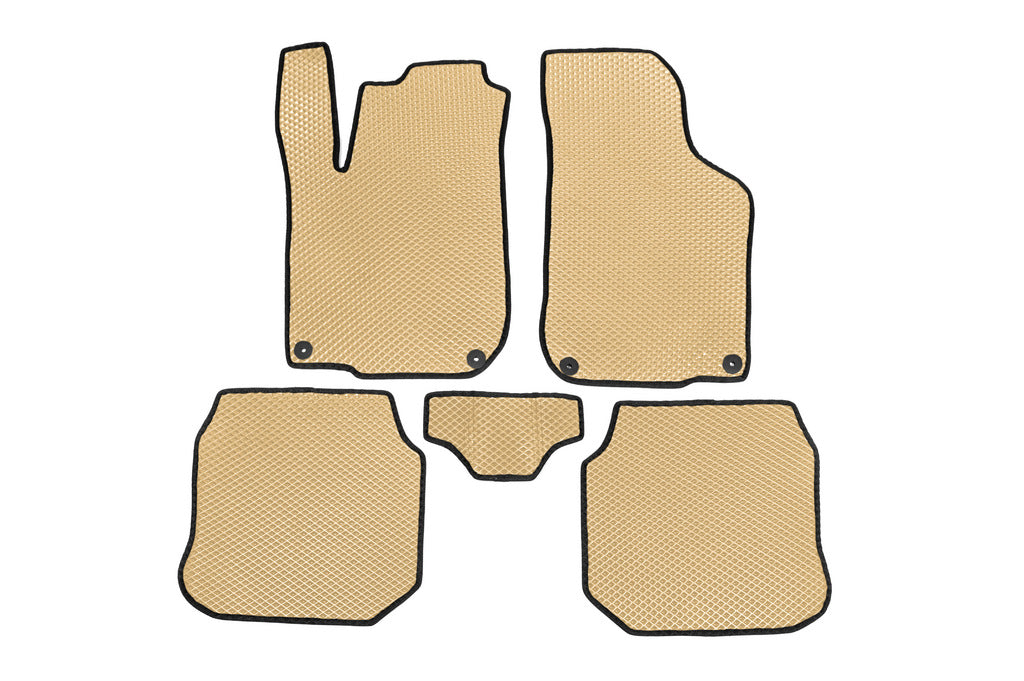 EVA Floor Mats (Beige) for Volkswagen Bora 1998-2004 - image 1