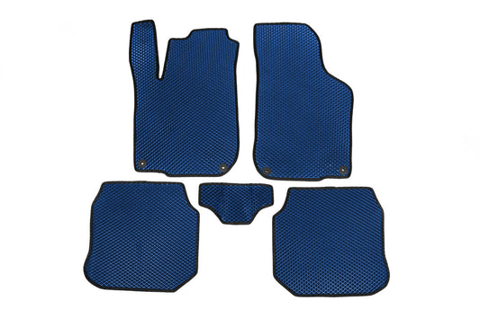 EVA Floor Mats (Blue) for Volkswagen Golf 4 1997-2006 - image 1