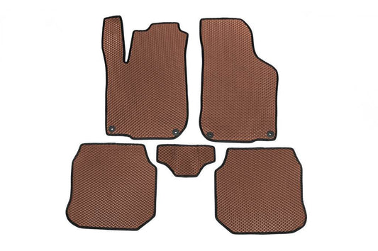 EVA mats (Brown) for Volkswagen Bora 1998-2004 - Reelken Auto