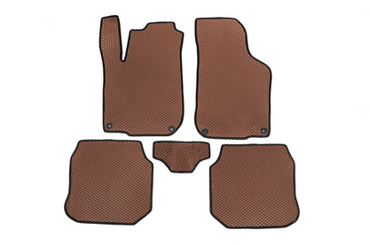 EVA Floor Mats (Brown) for Volkswagen Golf 4 1997-2006 - image 1