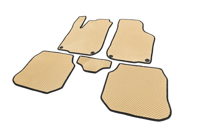 EVA Floor Mats (Beige) for Volkswagen Golf 4 1997-2006 - image 2