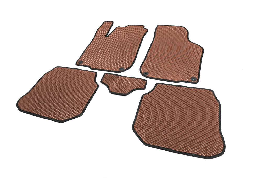 EVA Floor Mats (Brown) for Volkswagen Bora 1998-2004 - image 2