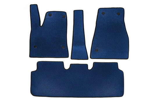 EVA Mats (2012-2021, Blue) for Tesla Model S - Reelken Auto