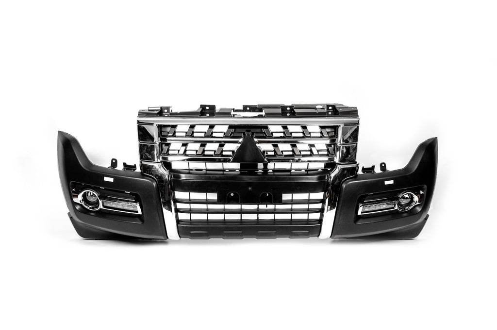 Restyling kit (front bumper) for Mitsubishi Pajero Wagon IV - Reelken Auto
