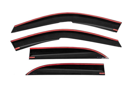 Windbreakers (4 pcs, Sunplex Sport) for Toyota Corolla 1993-1998 - Reelken Auto