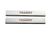 Door Sill Covers (2 pcs, Stainless Steel) for Ford Transit 2014- - image 2