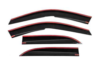 Window Deflectors (4 pcs, Sunplex Sport) for Toyota Corolla 1993-1998 - image 5