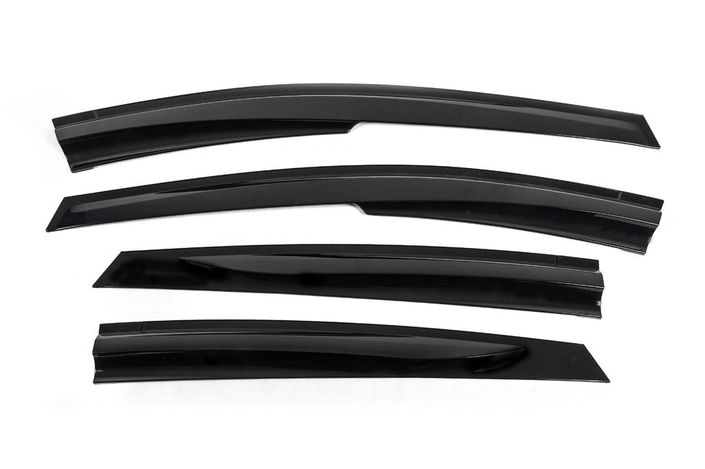 Window Deflectors (4 pcs, Sunplex Sport) for Toyota Prius 2003-2009 - image 1