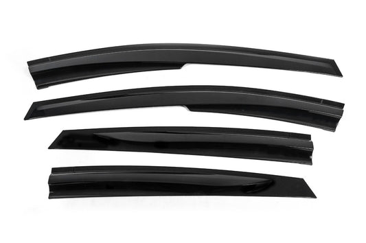 Window Deflectors (4 pcs, Sunplex Sport) for Toyota Prius 2003-2009 - image 1