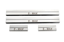 Door Sill Covers (4 pcs, Stainless Steel) for Ford S-Max 2007-2014 - image 1