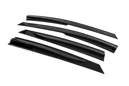 Window Deflectors (4 pcs, Sunplex Sport) for Toyota Prius 2003-2009 - image 2