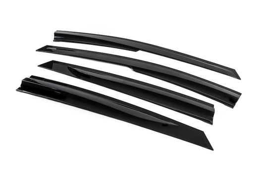 Window Deflectors (4 pcs, Sunplex Sport) for Toyota Prius 2003-2009 - image 2
