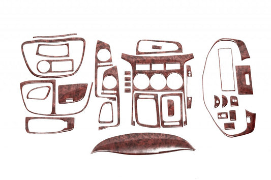 Dashboard Trim Covers (Big Set) for Hyundai H300, H1, Starex 2008-2020 - image 1