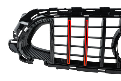 Rocket front grille (for AMG Line 2020-2023) for Mercedes E-class coupe C238 2016-2024 - image 5