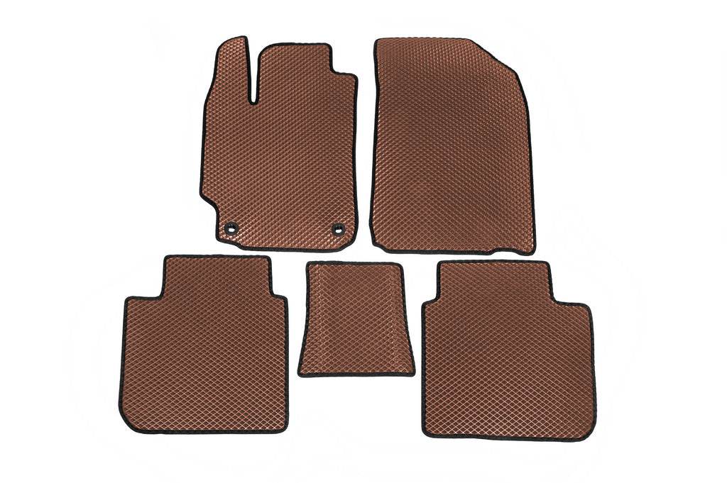EVA mats (Brown) for Toyota Camry 2011-2018 - Reelken Auto