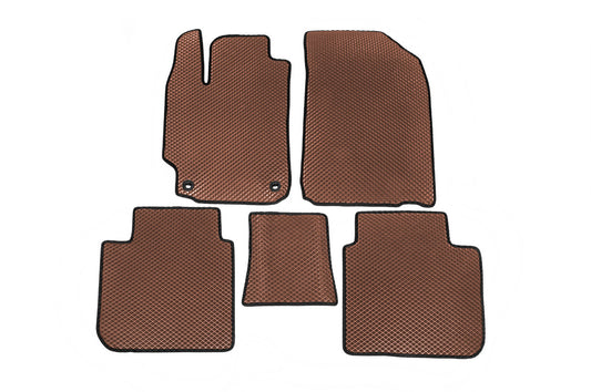 EVA Floor Mats (Brown) for Toyota Camry 2011–2017 - image 1