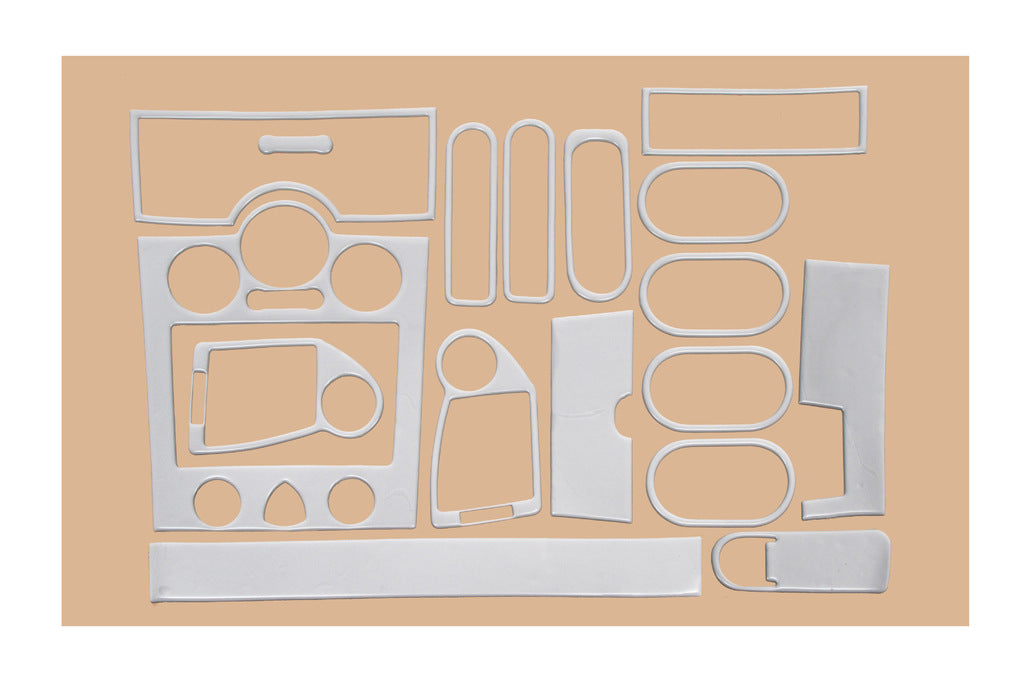 Panel overlay 17 parts (Meric, Turkey) for Renault Megane II 2004-2009 - image 4